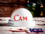 Load image into Gallery viewer, Premium Santa Cam Snow Globe
