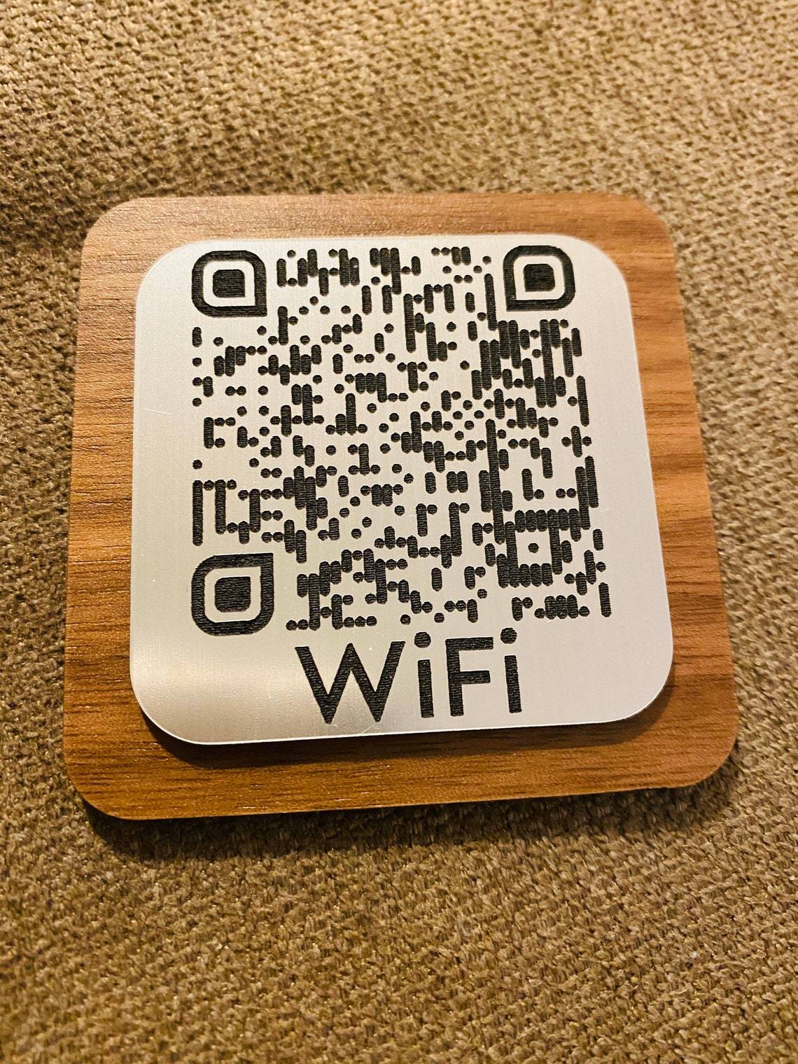 QR Code with NFC - Lay Flat