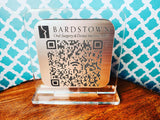 Standing QR Code with NFC- One Sided