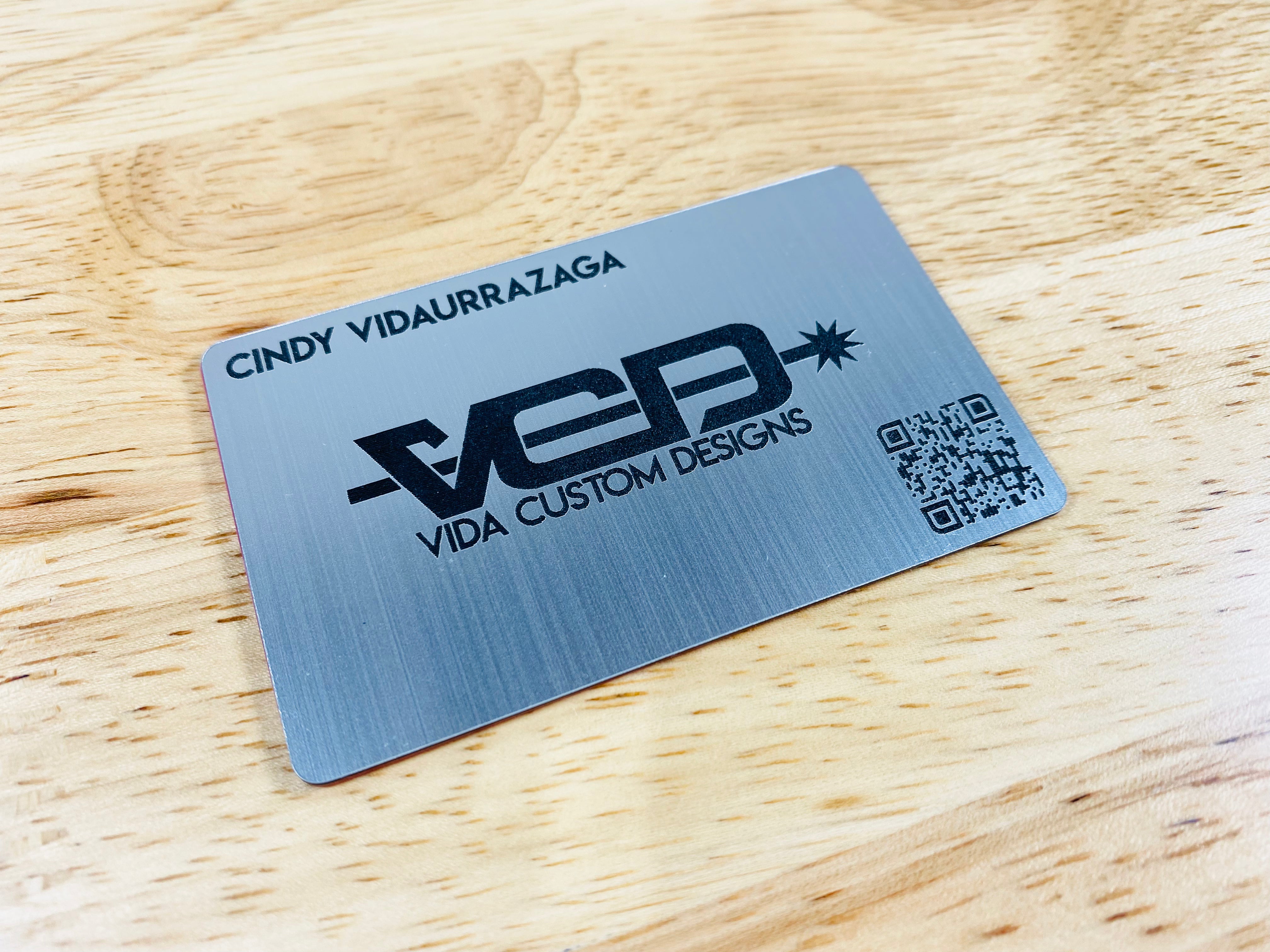 NFC Business Card with QR code
