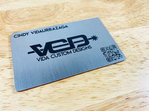 NFC Business Card with QR code